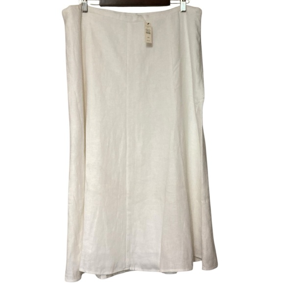 Talbots Dresses & Skirts - TALBOTS A-Line Linen Skirt NEW